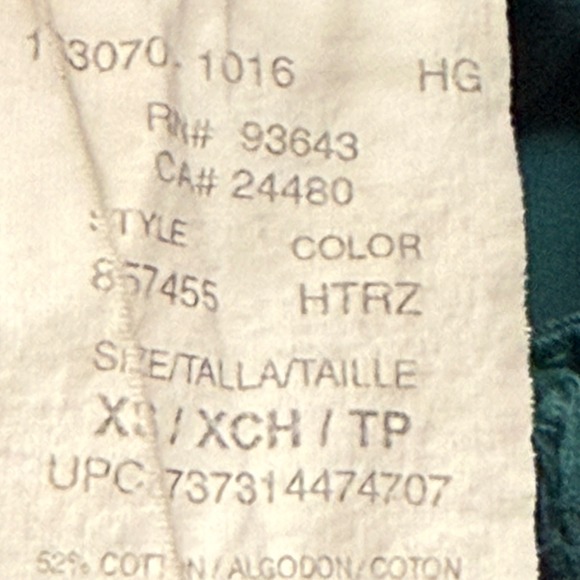 Dickies Women's XS Teal Green Drawstring Waist‎ Cargo Scrub Pants - Picture 4 of 6